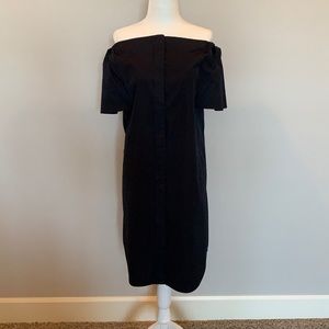 Vince Polished Cotton Dress
